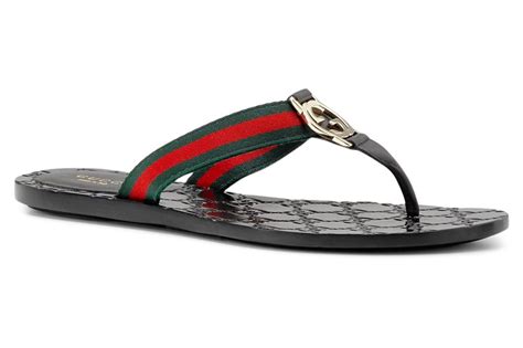 gucci thong sandals real vs fake|where to find gucci shoes.